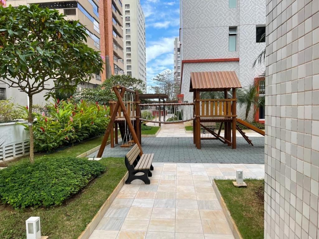 Lindo Apartamento A 50 Metros Da Praia กัวรูจา ภายนอก รูปภาพ