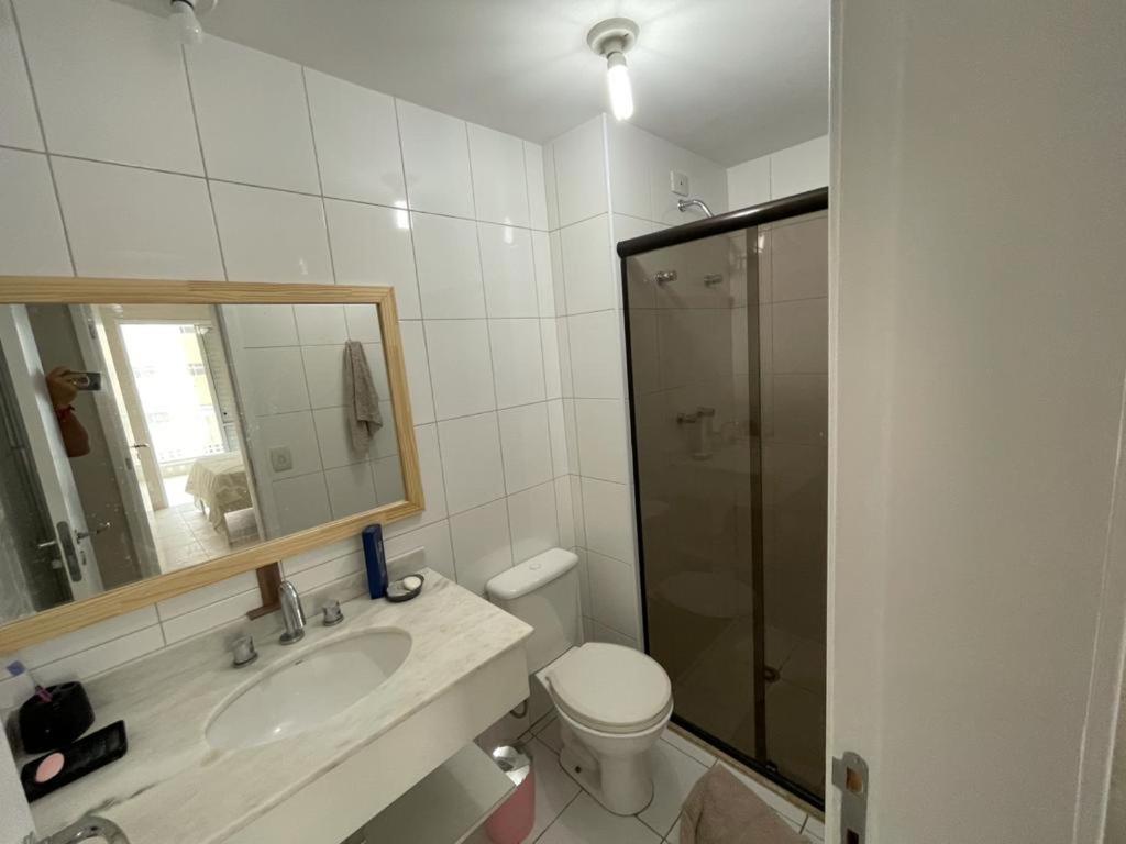 Lindo Apartamento A 50 Metros Da Praia กัวรูจา ภายนอก รูปภาพ